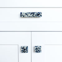 Pebbles | Blueberry | 1.5" Square Knob