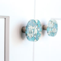 Pebbles | Turquoise | 1.5" Circle Knob