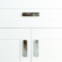 Glassia | Timber Wood Glass Pull | 3" CC