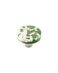 Pebble | Gold Fleck Olive | 1.5" Circle Knob
