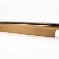 Cove | Gold Dust | 4” CC Pull | Satin Brass Finish