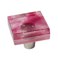 Millennial Pink | Rose Quartz | 1.5" Square Knob