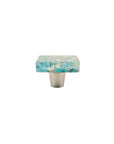 Pebbles | Turquoise | 1.5" Square Knob