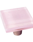 Millennial Pink | Delicate Pink | 1.5" Square Knob