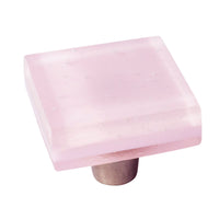 Millennial Pink | Delicate Pink | 1.5" Square Knob