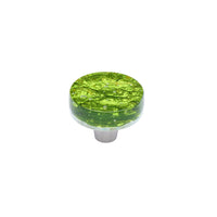 Pearl Emerald Circle Knob