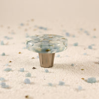 Pebbles | Powder Sand | 1.5" Circle Knob
