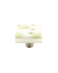Terrazzo | Tea Green | 1.5" Square Knob