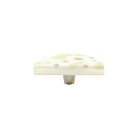 Terrazzo | Tea Green | 3" Half Moon Knob