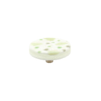 Terrazzo | Tea Green | 2.5" Circle Knob