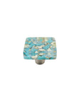 Pebbles | Turquoise | 1.5" Square Knob