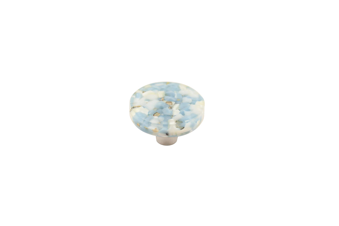 Pebbles | Powder Sand | 1.5" Circle Knob