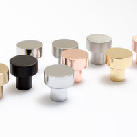 Dot 18 | Brushed Stainless Steel Knob