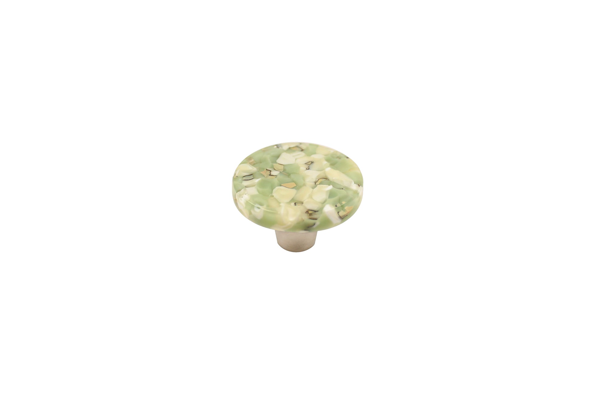 Pebble | Pistachio Cream | 1.5" Round Knob