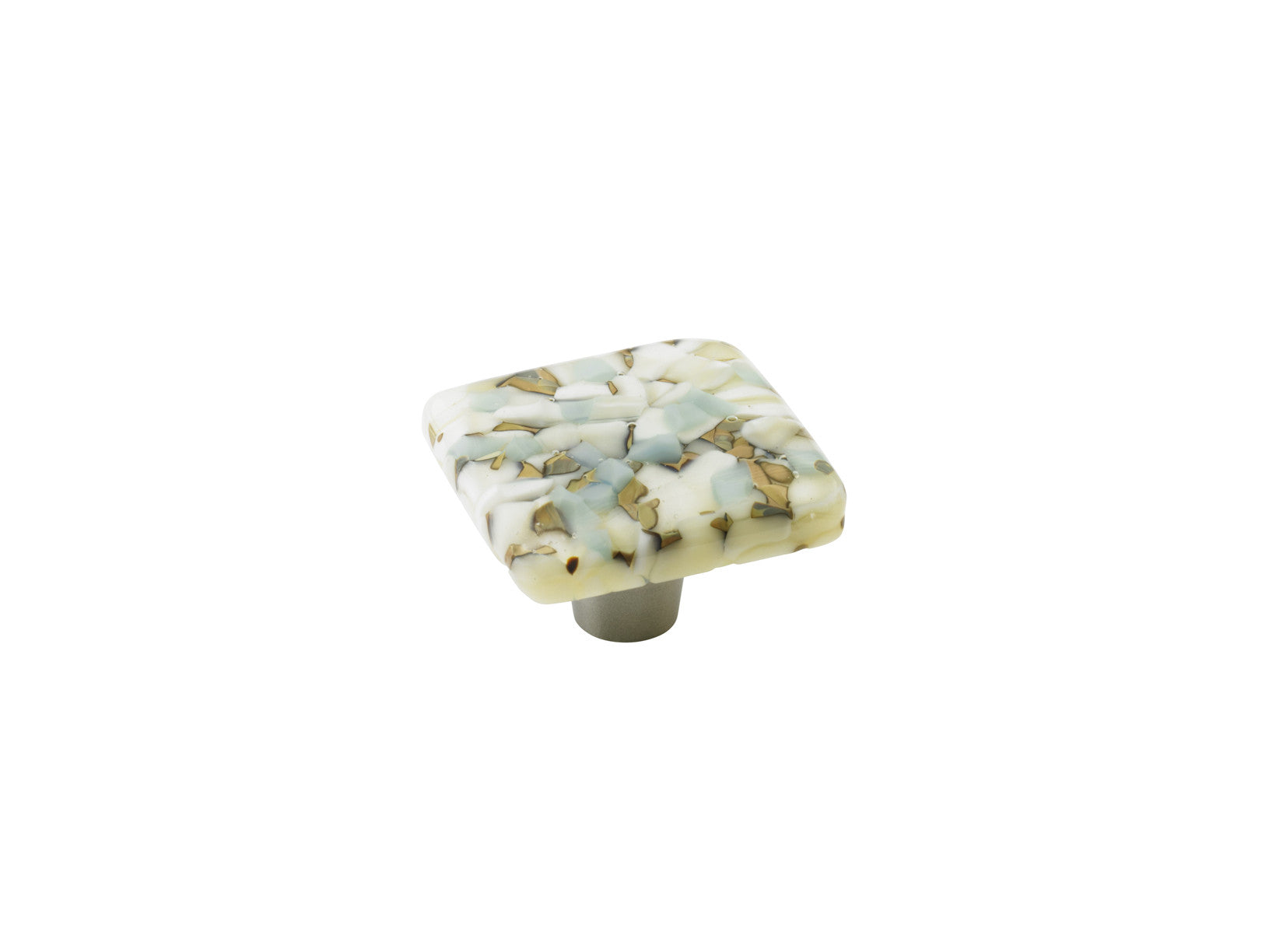 Pebbles | Powder Sand | 1.5" Square Knob