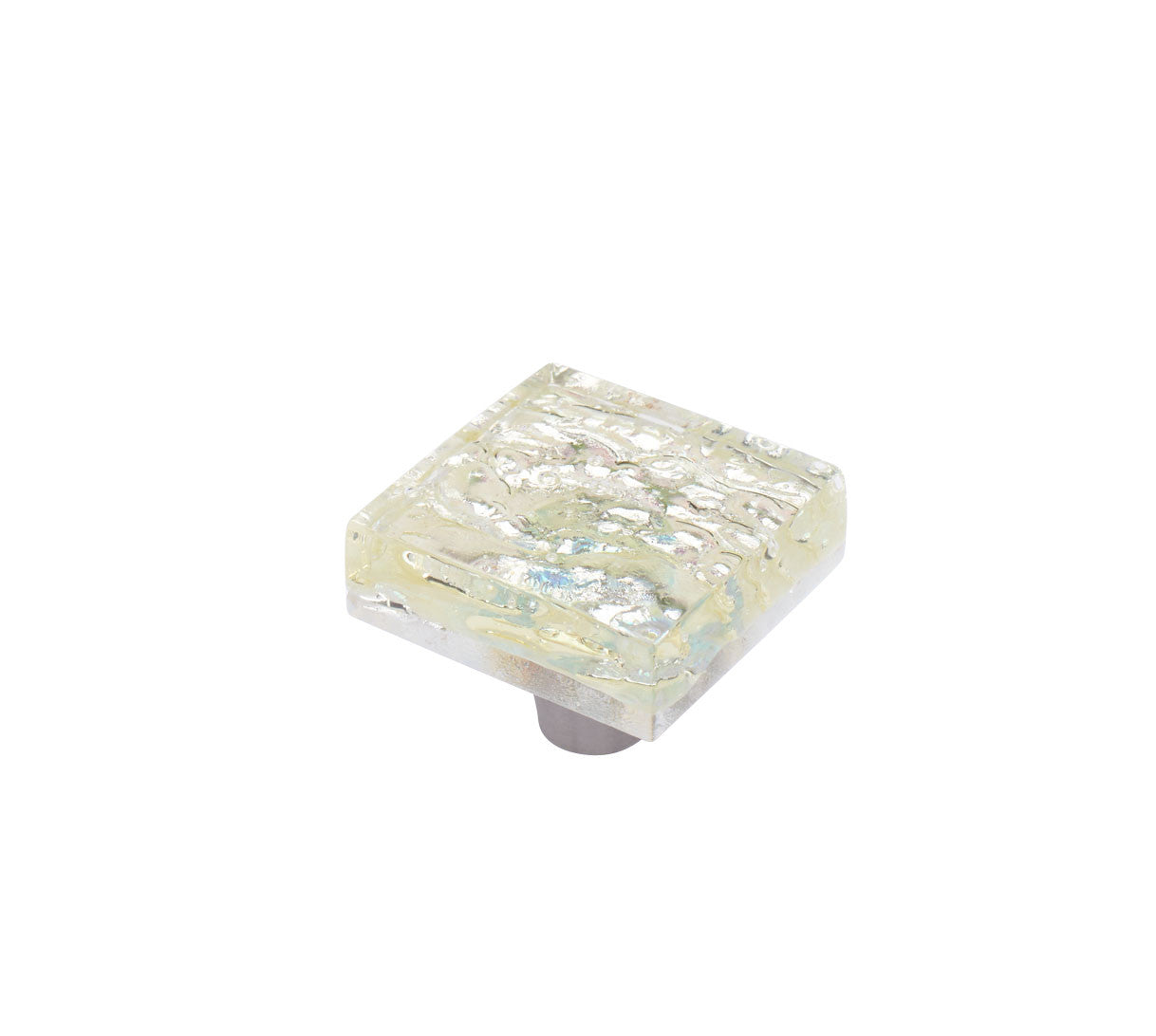 Pearl | Champagne | 1.5" Square Knob