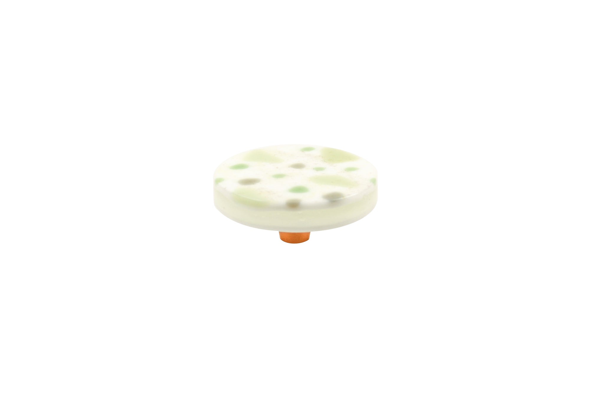Terrazzo | Tea Green | 2.5" Circle Knob